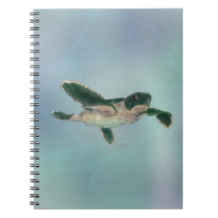 Baby Sea Turle Spiral Notebook