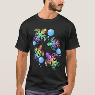 Baby Sea Turtle Gift Kids And Adults Sea Turtle T-Shirt