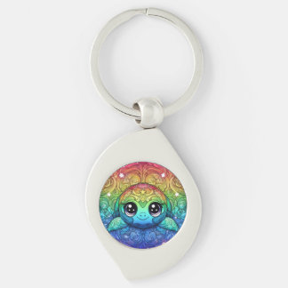 Baby sea turtle keychain