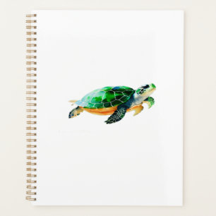 Baby Sea Turtle Moving Towards the Sea Planner