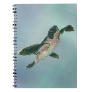Baby Sea Turtle Spiral Notebook