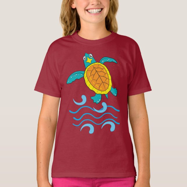 Baby Sea Turtle T-Shirt (Front)