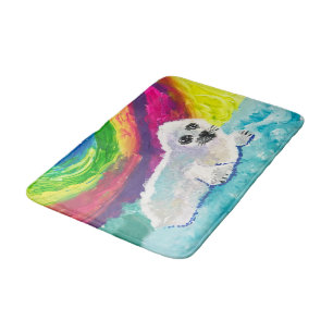 Baby Seal "Art by Kids" Bath Mat