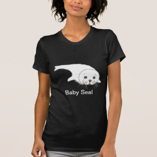 Baby Seal Cartoon T-Shirt