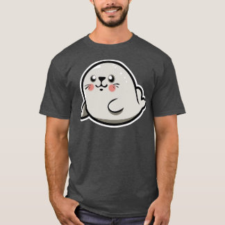baby seal chibi kawaii animal T-Shirt