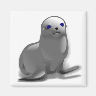 Baby Seal Magnet