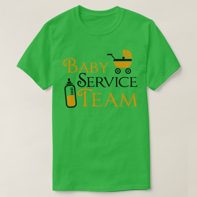 Baby Service Team T-Shirt (Design Front)