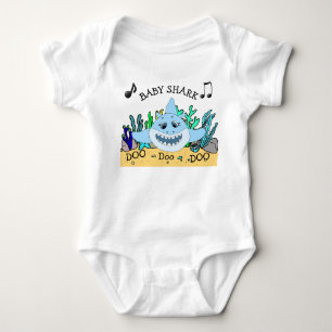 Baby Shark Baby's Bodysuit