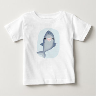 Baby Shark boy's kids boys Ocean themed room T-Shirt