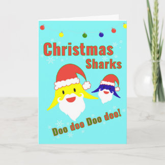 Baby Shark Christmas Card