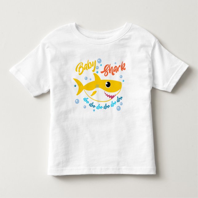 Baby Shark Doo Doo Doo Toddler T-Shirt (Front)