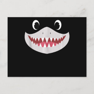 Baby Shark Halloween - Cute Shark Gifts Invitation Postcard