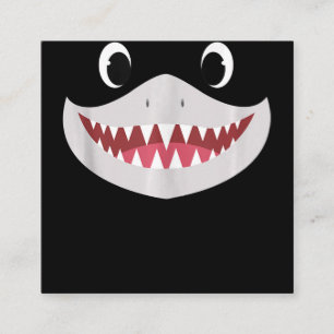 Baby Shark Halloween - Cute Shark Gifts Square Business Card