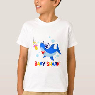 Baby Shark Kids' Hanes TAGLESS® T-Shirt