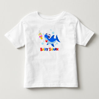 Baby Shark Toddler Fleece Sweatshirt T-Shirt