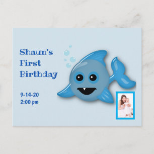 Baby Shark with Photo Postcard