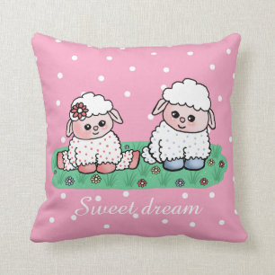 baby sheeps cushion
