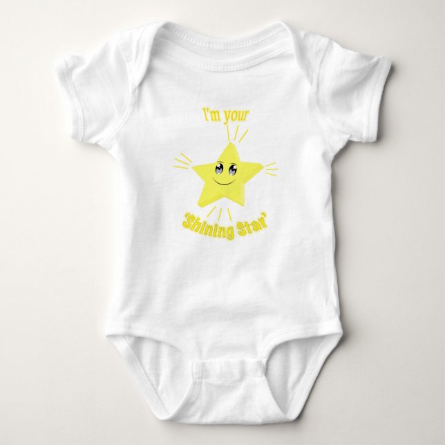 Baby Shining Star Baby Bodysuit (Front)