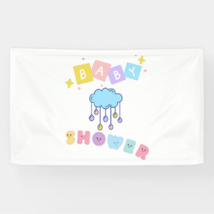 Baby Shower 3x5 Vinyl Banner