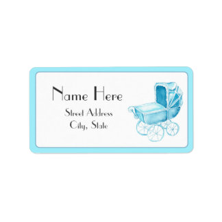 Baby Shower Address Label
