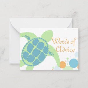 Baby Shower Advice Cards