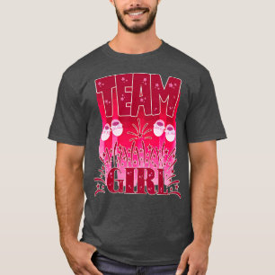 Baby Shower Announcement Gender Reveal Party Team T-Shirt