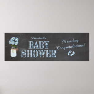 Baby Shower Banner Poster