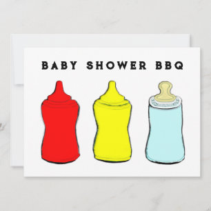 Baby Shower BBQ Invitation