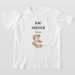 Baby Shower Big Sister Kids-Youth & Baby+Toddler T-Shirt