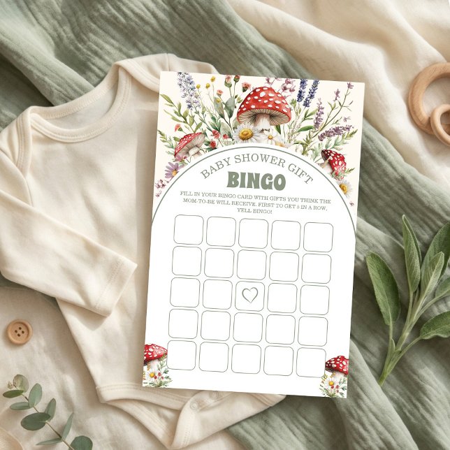 Baby shower Bingo game Card (Creator Uploaded)