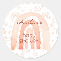 Baby Shower Boho Peachy Weather 2