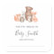 Baby Shower Bookplate Woodland Animal Sticker