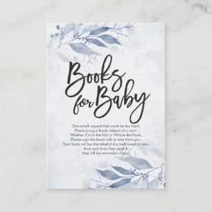 Baby Shower Books for Baby / Bring a book Request Enclosure Card