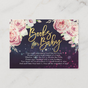 Baby Shower Books for Baby / Bring a book Request Enclosure Card
