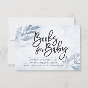 Baby Shower Books for Baby / Bring a book Request Invitation