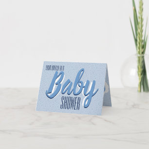 Baby Shower Boy Invitation
