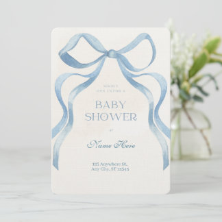 Baby Shower Boy Invitation