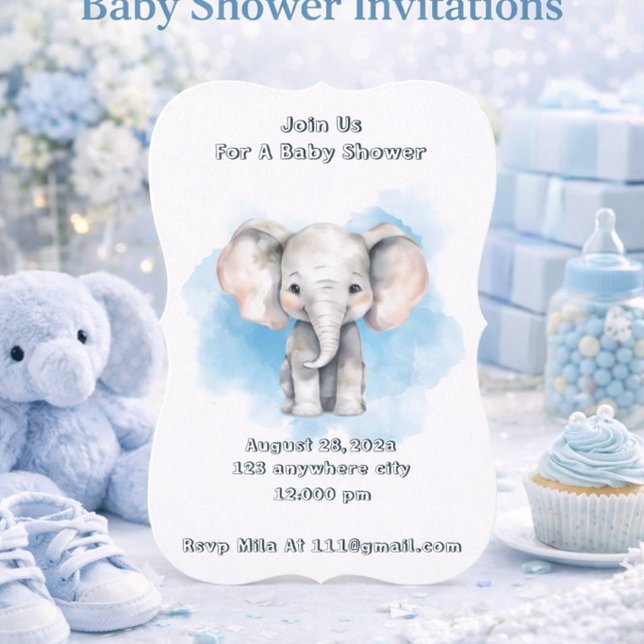 baby shower boy invitation (Creator Uploaded)