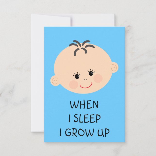 Baby Shower Boy Invitation (Front)