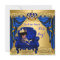 Baby Shower Boy Little Prince Royal Blue Golden