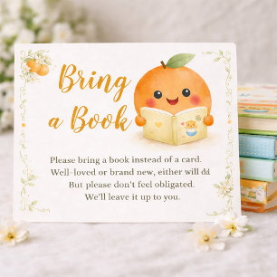 Baby Shower Bring A Book Instead of a Card 