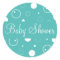 Baby Shower Bubbles Envelope Sticker Seal