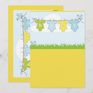 baby shower card
