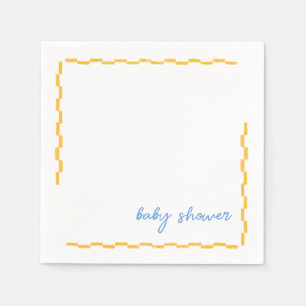 Baby shower cocktail napkins