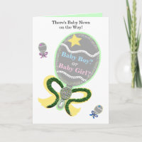 Baby Shower Congratulations Baby Rattles