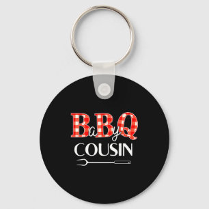Baby Shower Cousin Bbq Party Cute Matching Family Key Ring