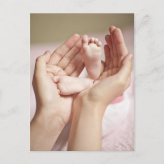 Baby Shower Crib Nursery Expecting Parent Mother Invitation Postcard