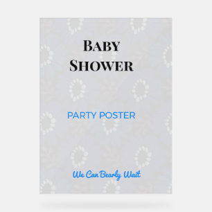 Baby Shower Decorations Party Signs   Elegant
