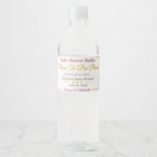 Baby Shower Drink Labels Custom Party Water