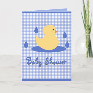Baby Shower Ducky Invitation